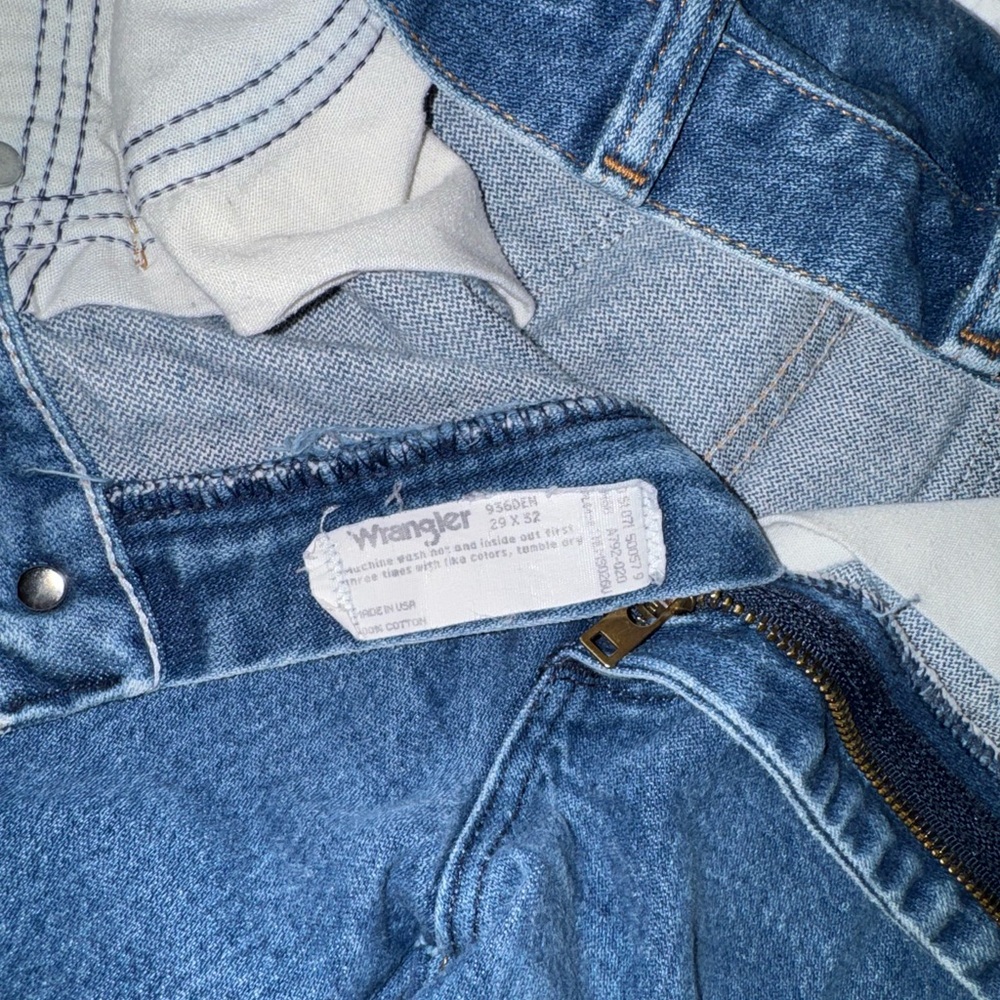 Wrangler Men's Slim Jeans - Blue - Picture 3 of 3